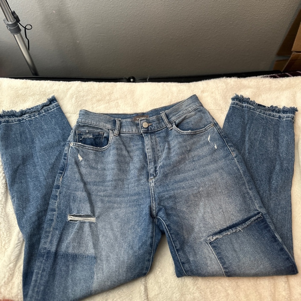 DL1961 Patti Straight High Rise Vintage Ankle Jeans - Picture 4 of 9